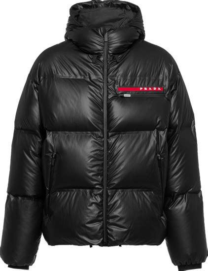 prada winterjaxke|Prada down jacket.